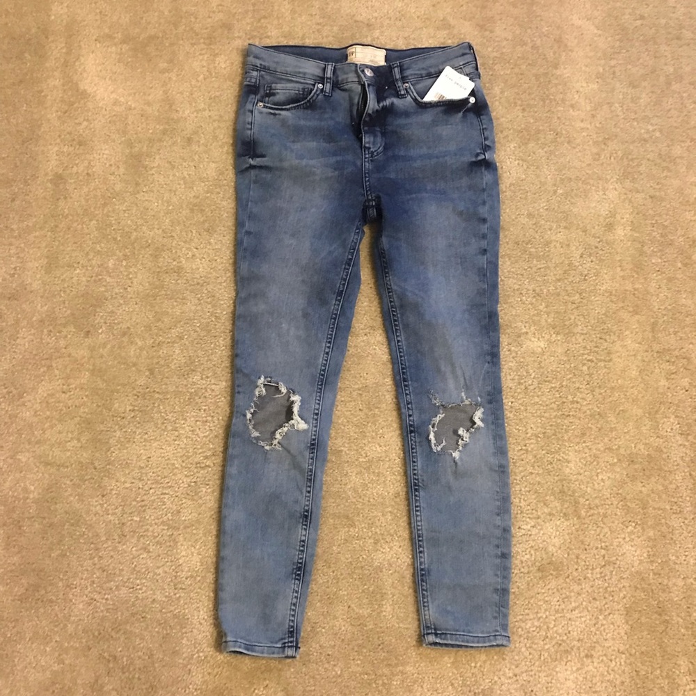 Free people busted knee